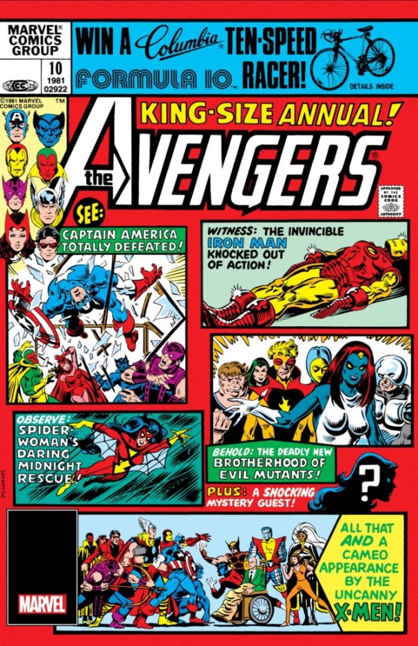 Avengers Annual # 10 Facsimile Edition