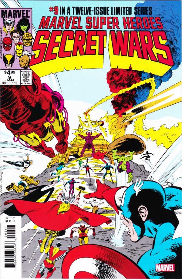 Marvel Super Heroes Secret Wars # 9 Facsimile Edition
