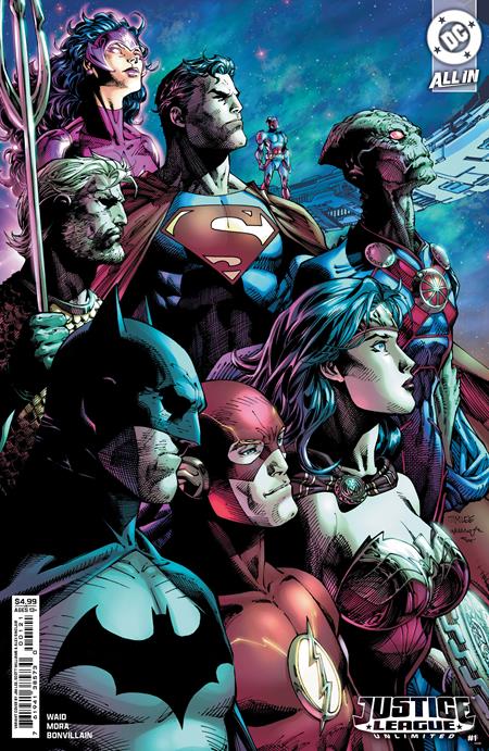 Justice League Unlimited # 1 Cover B Jim Lee Card Stock Variant