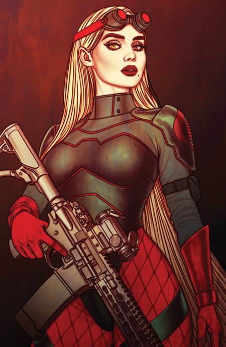 G.I. Joe # 1 Cover Q Jenny Frison Foil Card Stock Virgin Variant