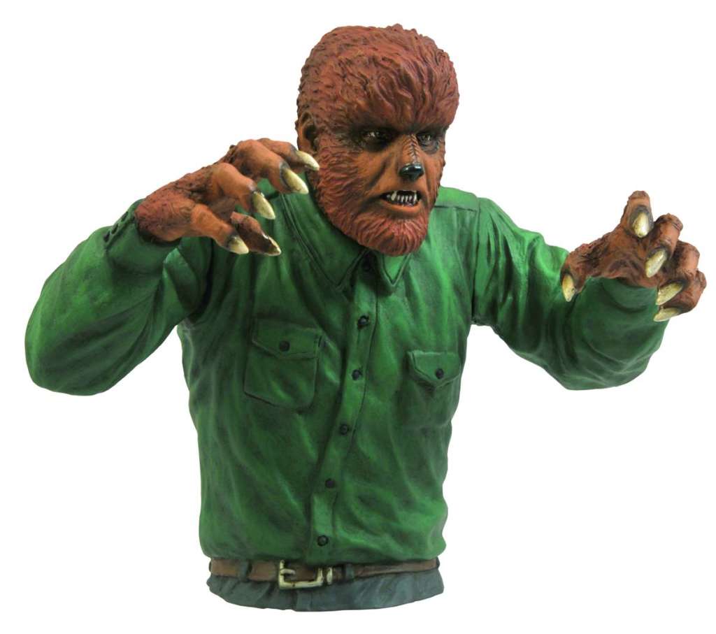 Universal Monsters Wolfman Bust Bank