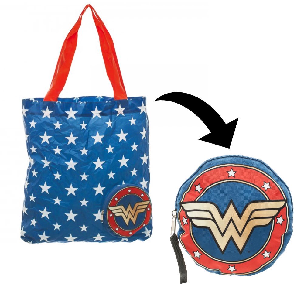 Wonder Woman Packable Tote Bag