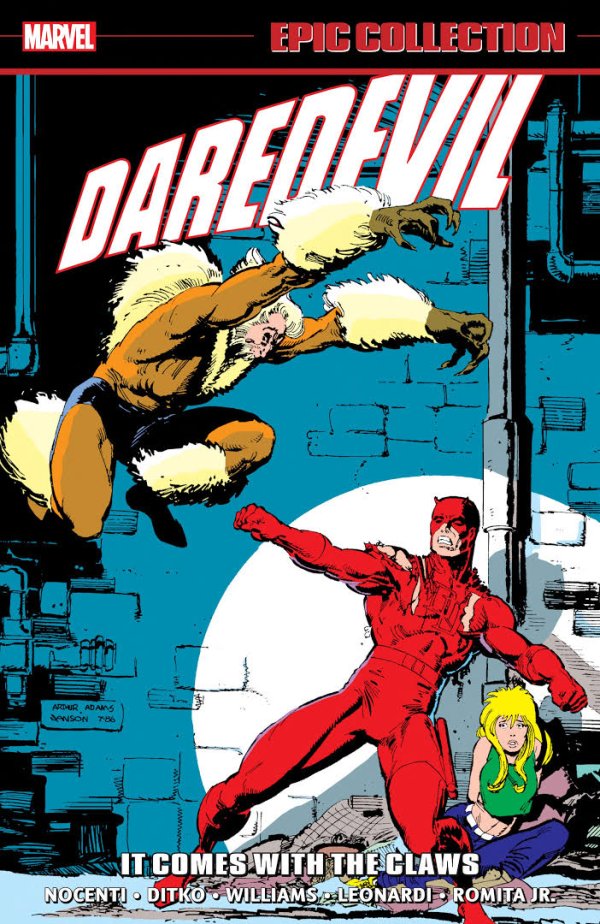 Daredevil Epic Collection TPB It Comes With the Claws