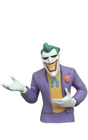 Batman Animated Series Joker Bust Bank 