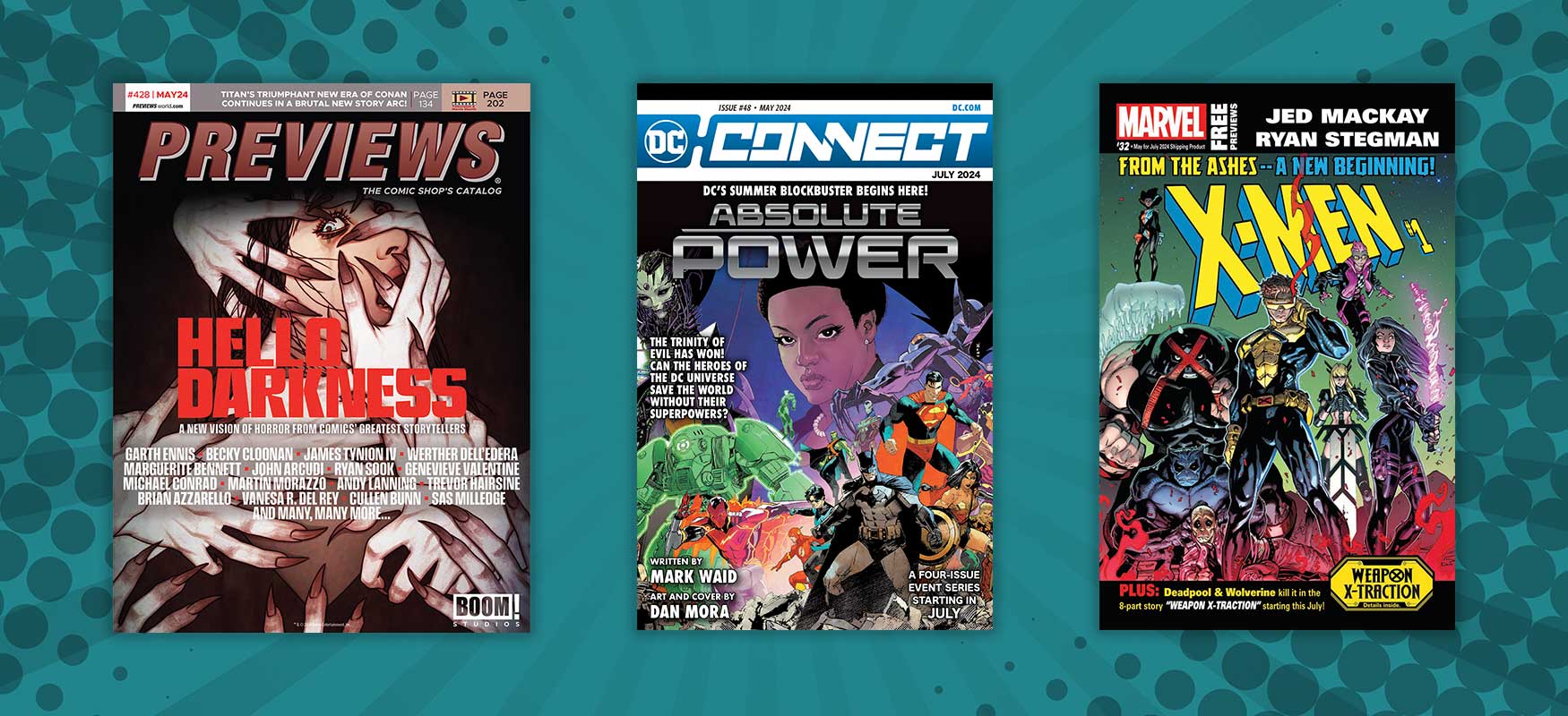 May 2024 Previews – All New Comics