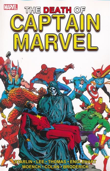 Captain Marvel The Death of Captain Marvel TPB