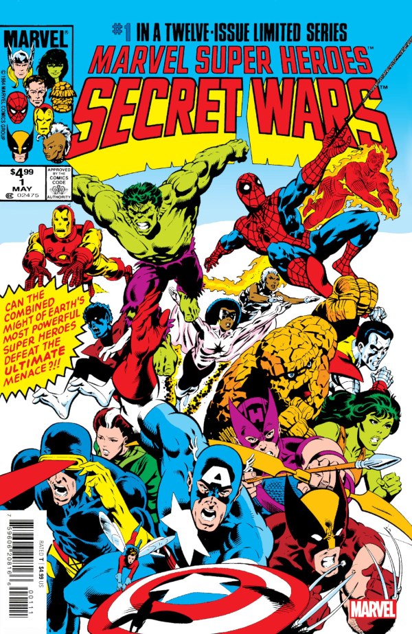 Marvel Super Heroes Secret Wars # 1  Facsimile Edition