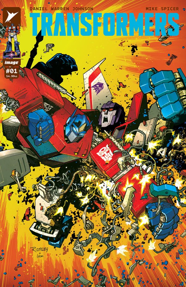 Transformers # 1 Cover D Ryan Ottley Variant