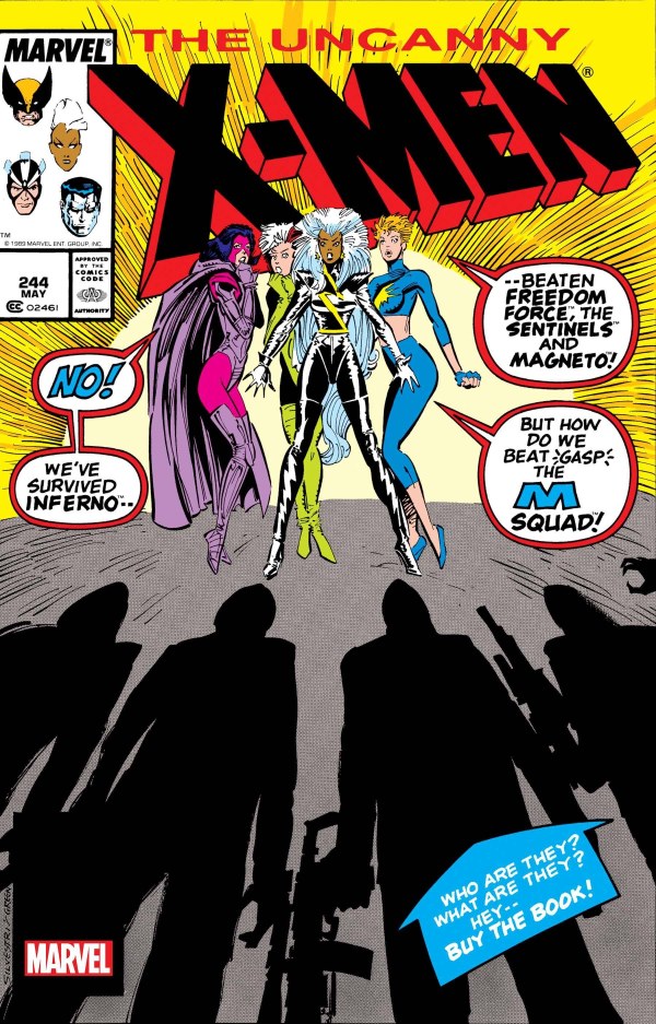 Uncanny X-Men # 244 Facsimile Edition