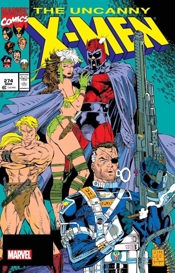 Uncanny X-Men # 274 Facsimile Edition