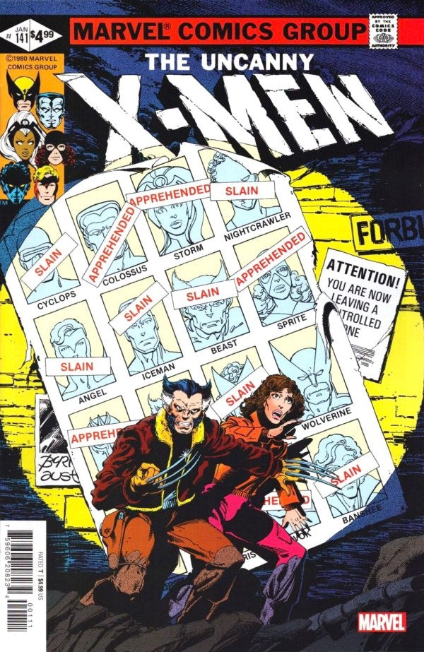 Uncanny X-Men # 141 Facsimile Edition