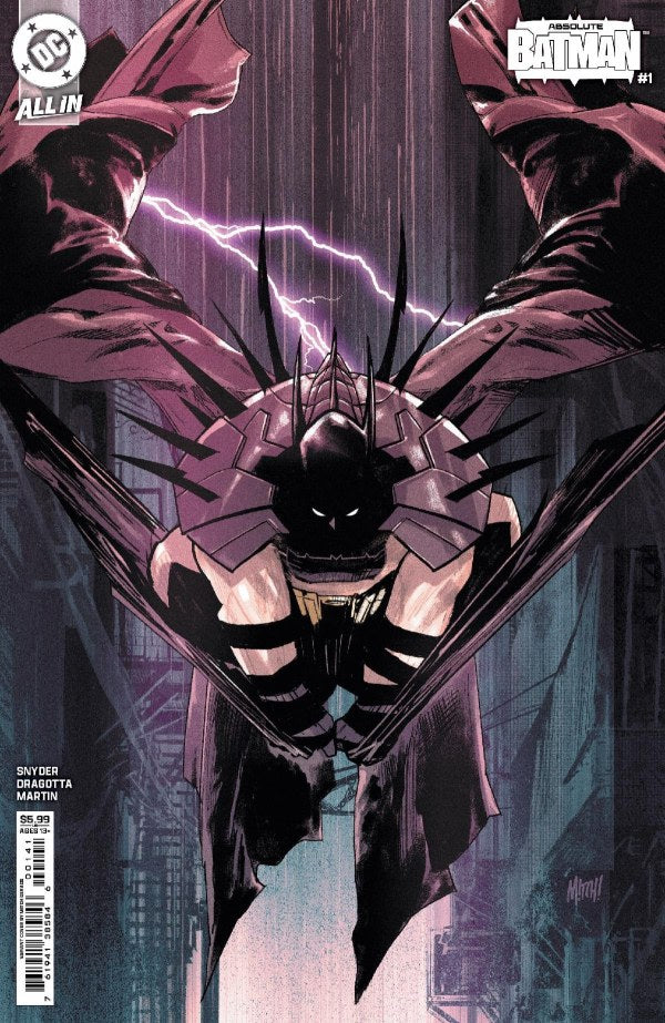 Absolute Batman # 1 Cover D Mitch Gerards Card Stock Variant