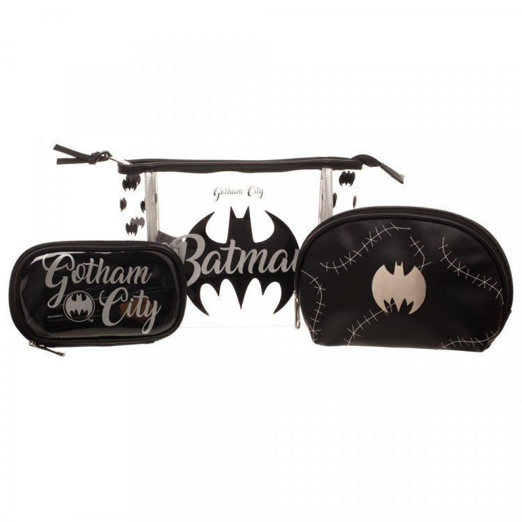 Batman Cosmetic 3X Bag Set