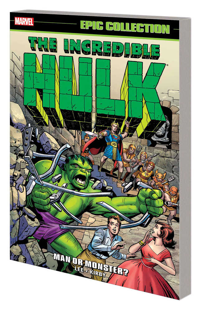 Incredible Hulk Epic Collection TPB Man Or Monster
