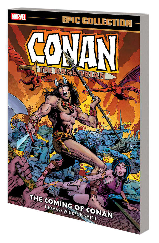 Conan Barbarian Original Marvel Years Epic Collector's TPB Coming Of Conan