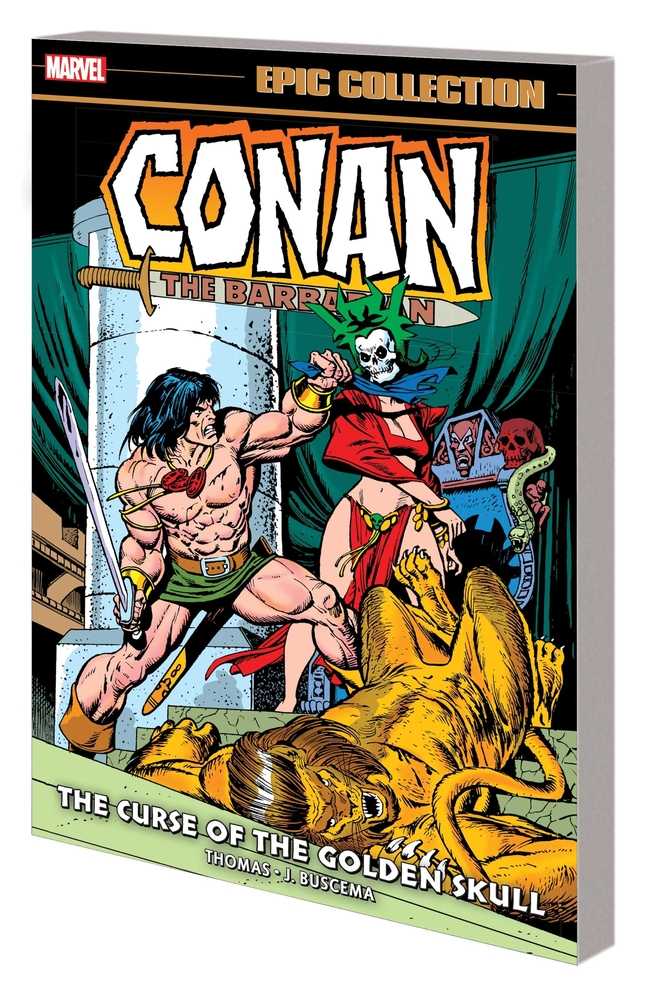 Conan Original Marvel Years Epic Collection TPB Curse Golden Skull
