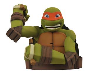 Teenage Mutant Ninja Turtles Michelangelo Bust Bank 