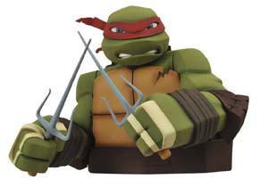 Teenage Mutant Ninja Turtles Raphael Bust Bank 