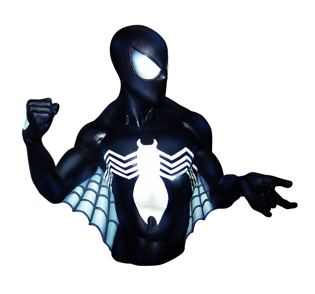 Spider-Man Black Costume Bust Bank