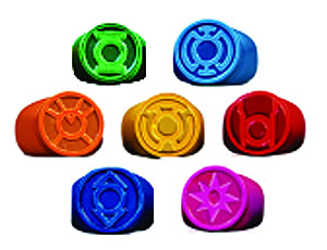 Green Lantern Rings (SET)