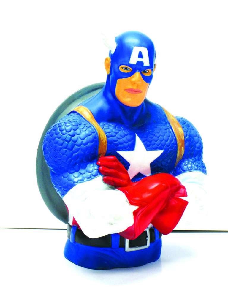 Captain America Bust Bank 