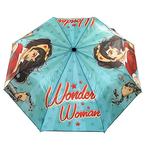 Wonder Woman Bombshell Compact Folding Umbrella