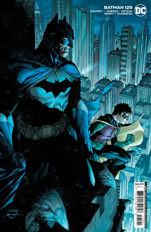 Batman # 125 Cover B JIm Lee & Scott Williams Variant