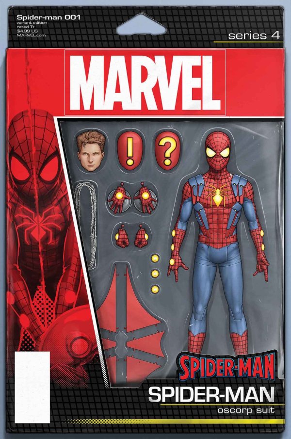 Spider-Man # 1 Christopher Action Figure Variant