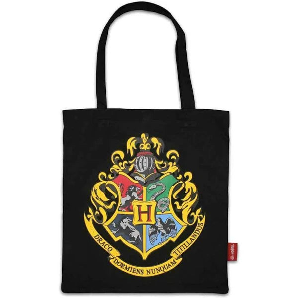 Harry Potter Hogwarts Logo Plastic Tote Bag